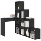 Bureau D'angle Avec Étagère 101,5 X 149,5 X 149,5 Cm - www.minichezmoi.com