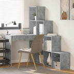 Bureau D'angle Avec Étagère 101,5 X 149,5 X 149,5 Cm - www.minichezmoi.com