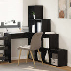 Bureau D'angle Avec Étagère 101,5 X 149,5 X 149,5 Cm - www.minichezmoi.com