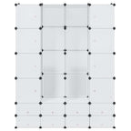 Cabinet Modulable Avec 37X146X180,5 Cm Blanc - www.minichezmoi.com