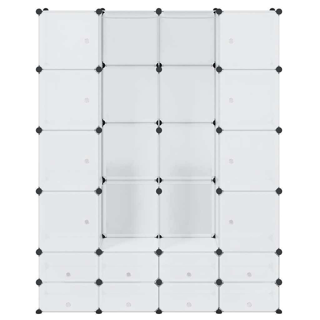 Cabinet Modulable Avec 37X146X180,5 Cm Blanc - www.minichezmoi.com