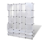 Cabinet Modulable Avec 37X146X180,5 Cm Blanc - www.minichezmoi.com