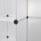 Cabinet Modulable Avec 37X146X180,5 Cm Blanc - www.minichezmoi.com