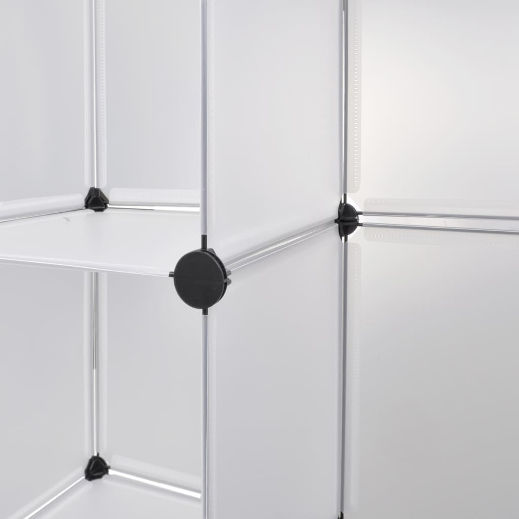 Cabinet Modulable Avec 37X146X180,5 Cm Blanc - www.minichezmoi.com