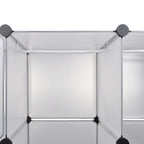 Cabinet Modulable Avec 37X146X180,5 Cm Blanc - www.minichezmoi.com