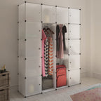 Cabinet Modulable Avec 37X146X180,5 Cm Blanc - www.minichezmoi.com