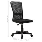 Chaise De Bureau 44X52X100 Cm Tissu En Maille - www.minichezmoi.com