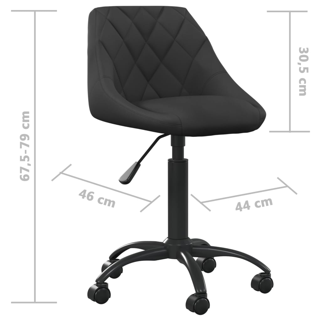 Chaise De Bureau Velours - www.minichezmoi.com