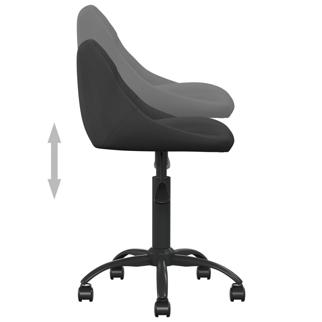Chaise De Bureau Velours - www.minichezmoi.com