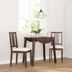 Chaises À Manger 2 Pcs Blanc Bois Massif Caoutchouc - www.minichezmoi.com