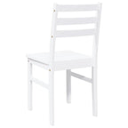 Chaises À Manger 2 Pcs Bois Massif Caoutchouc - www.minichezmoi.com