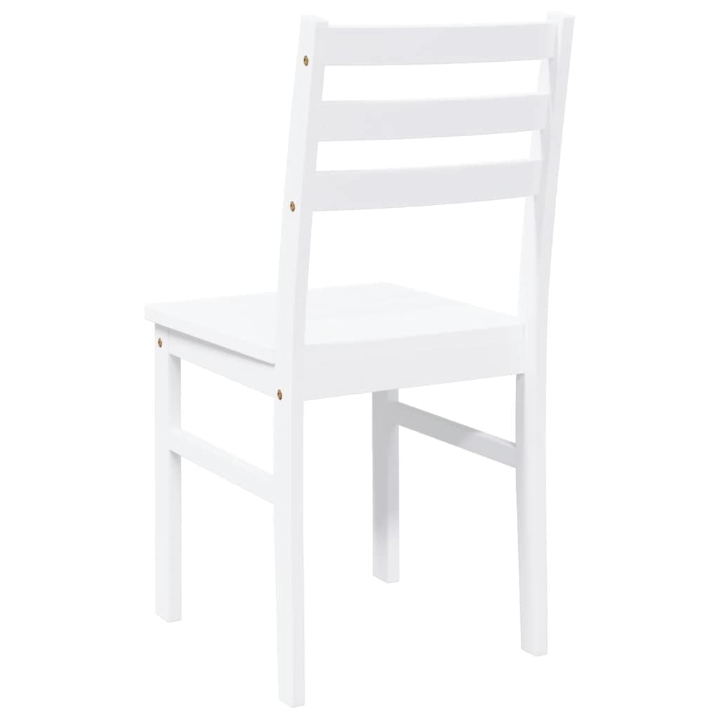 Chaises À Manger 2 Pcs Bois Massif Caoutchouc - www.minichezmoi.com