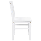 Chaises À Manger 2 Pcs Bois Massif Caoutchouc - www.minichezmoi.com
