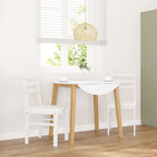 Chaises À Manger 2 Pcs Bois Massif Caoutchouc - www.minichezmoi.com