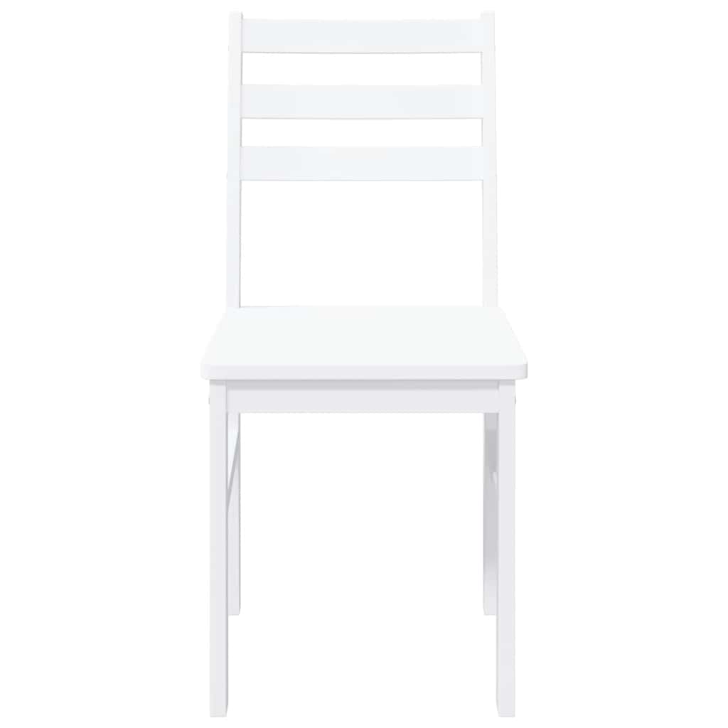 Chaises À Manger 2 Pcs Bois Massif Caoutchouc - www.minichezmoi.com