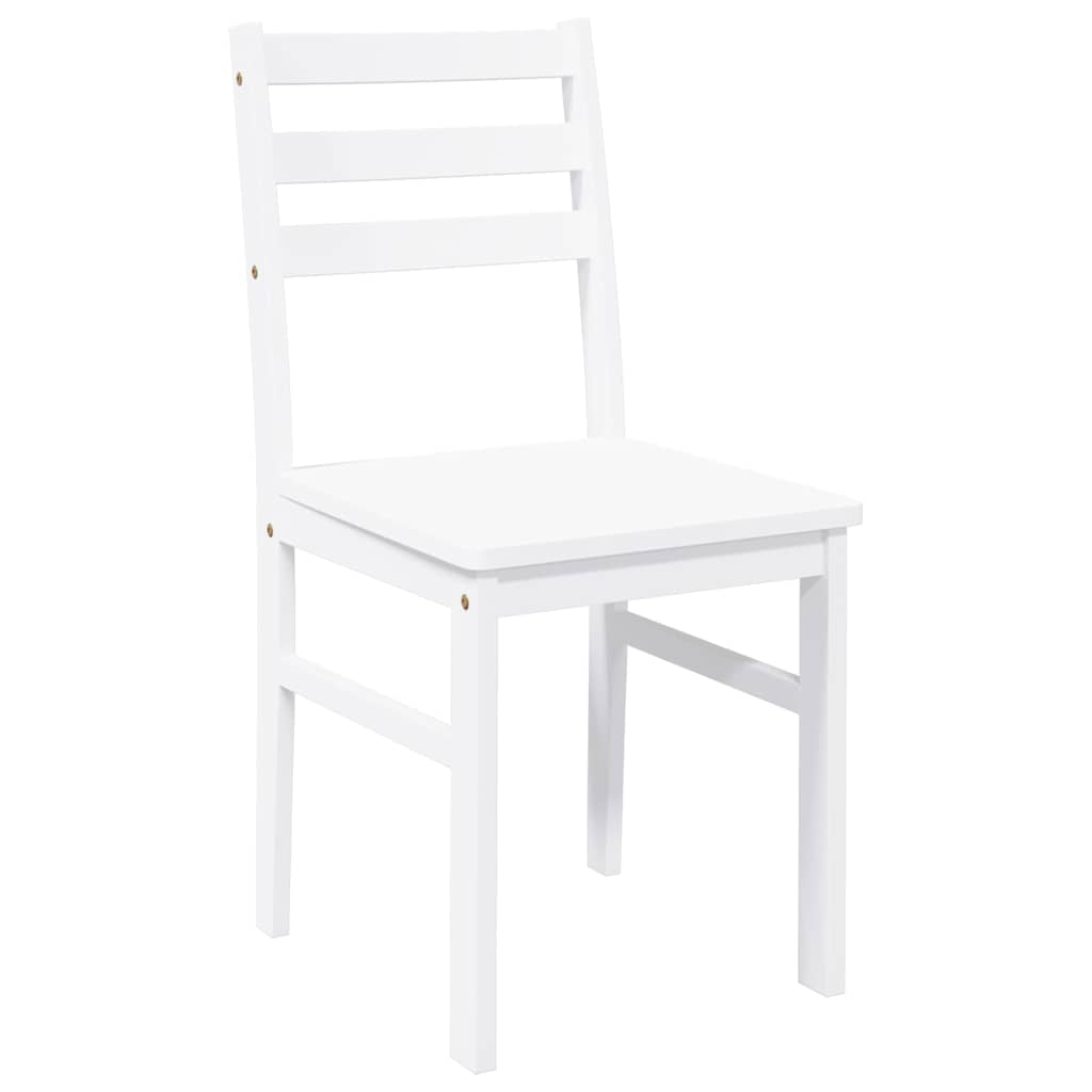 Chaises À Manger 2 Pcs Bois Massif Caoutchouc - www.minichezmoi.com