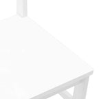 Chaises À Manger 2 Pcs Bois Massif Caoutchouc - www.minichezmoi.com