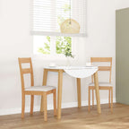 Chaises À Manger Coussins 2 Pcs Marron Bois Massif Caoutchouc - www.minichezmoi.com