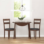 Chaises À Manger Coussins 2 Pcs Marron Bois Massif Caoutchouc - www.minichezmoi.com