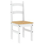 Chaises À Manger Lot De 2 40X46X99 Cm Bois Massif De Pin - www.minichezmoi.com