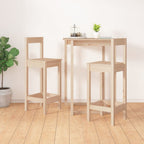 Chaises De Bar Lot De 2 40X41,5X112 Cm Bois De Pin Solide - www.minichezmoi.com