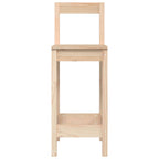 Chaises De Bar Lot De 2 40X41,5X112 Cm Bois De Pin Solide - www.minichezmoi.com
