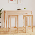 Chaises De Bar Lot De 2 40X41,5X112 Cm Bois De Pin Solide - www.minichezmoi.com