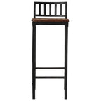 Chaises De Bar Lot De 4 Bois De Récupération Massif - www.minichezmoi.com
