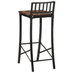 Chaises De Bar Lot De 4 Bois De Récupération Massif - www.minichezmoi.com