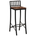 Chaises De Bar Lot De 4 Bois De Récupération Massif - www.minichezmoi.com