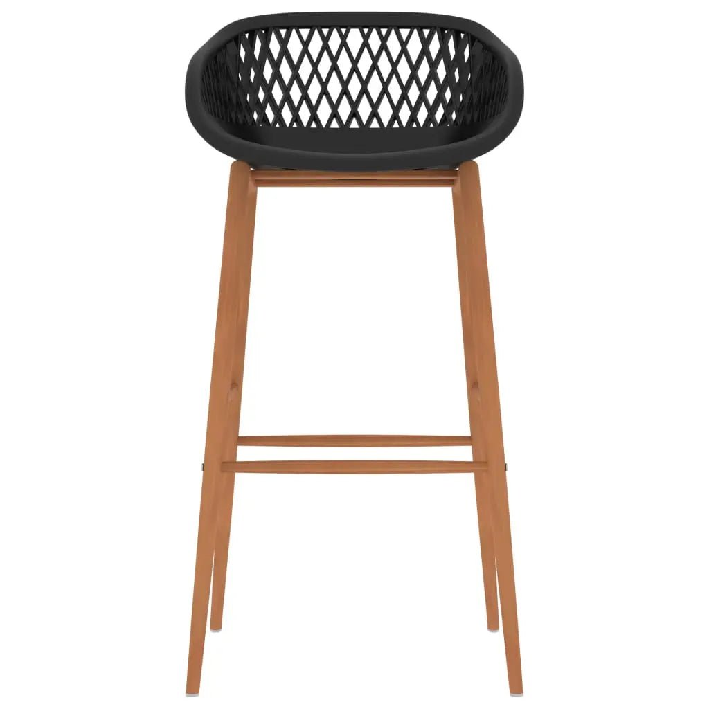 Chaises De Bar Lot De 4 Noir - www.minichezmoi.com