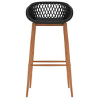 Chaises De Bar Lot De 4 Noir - www.minichezmoi.com