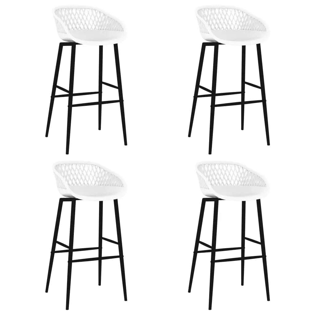 Chaises De Bar Lot De 4 Noir - www.minichezmoi.com