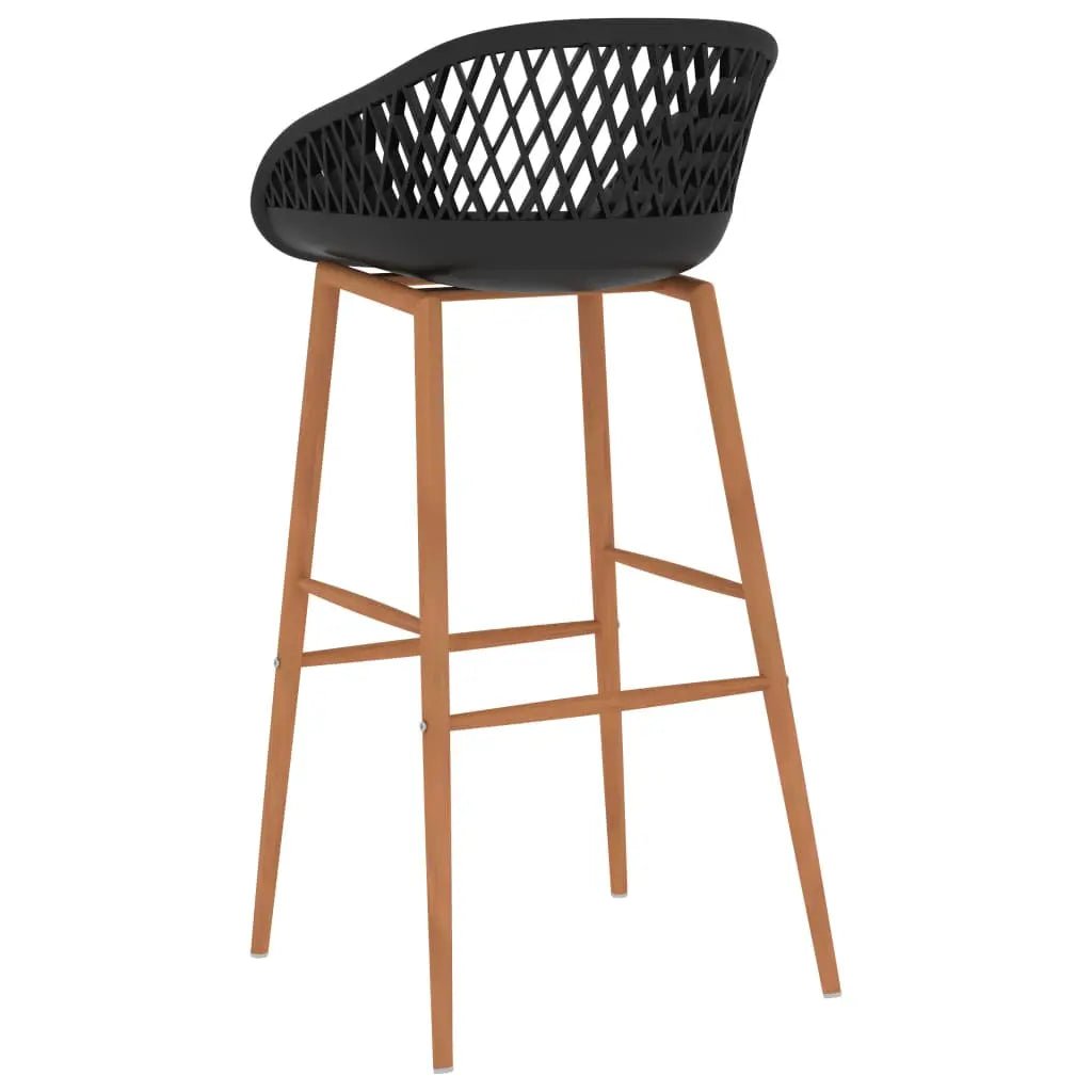 Chaises De Bar Lot De 4 Noir - www.minichezmoi.com