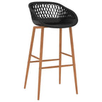 Chaises De Bar Lot De 4 Noir - www.minichezmoi.com