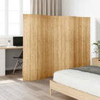 Cloison De Séparation Bambou Largeur Hauteur 165 Cm Naturel Marron Clair - www.minichezmoi.com