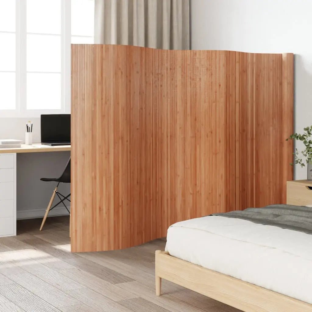 Cloison De Séparation Largeur Hauteur 165 Cm Bambou Naturel - www.minichezmoi.com
