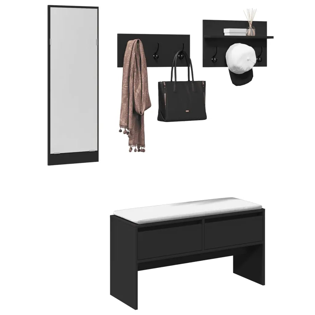 Ensemble De Meubles De Couloir 4 Pcs - www.minichezmoi.com