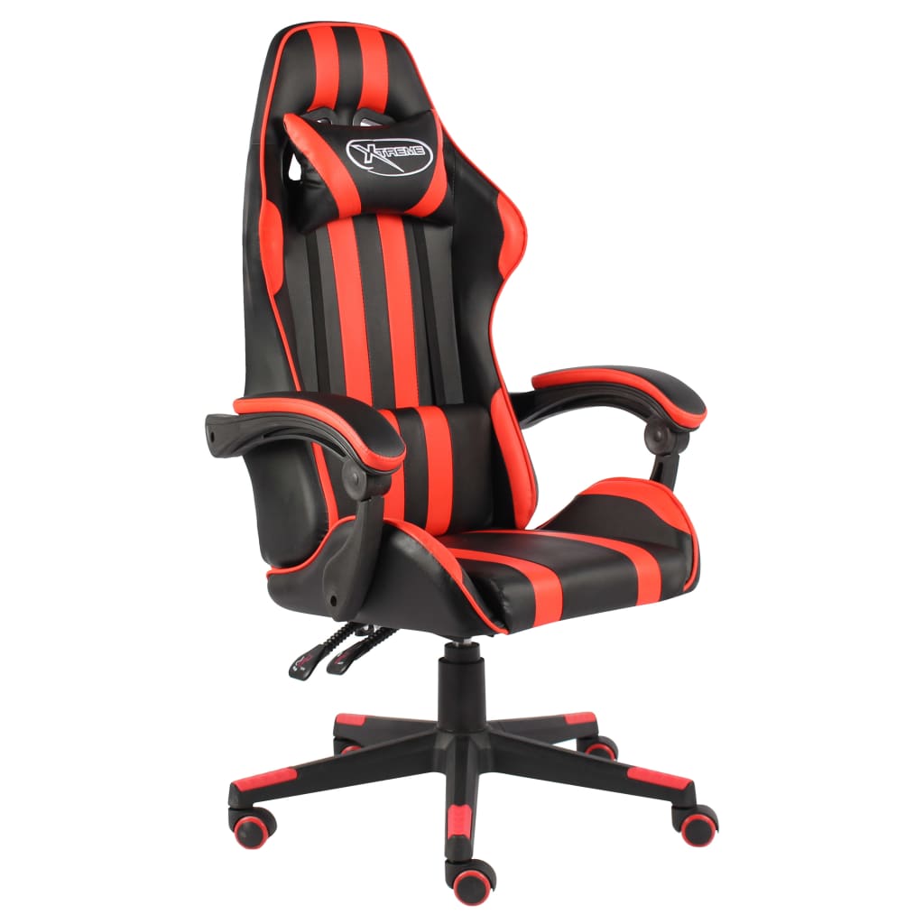 Fauteuil De Jeux Vidéo Noir Et Similicuir - www.minichezmoi.com