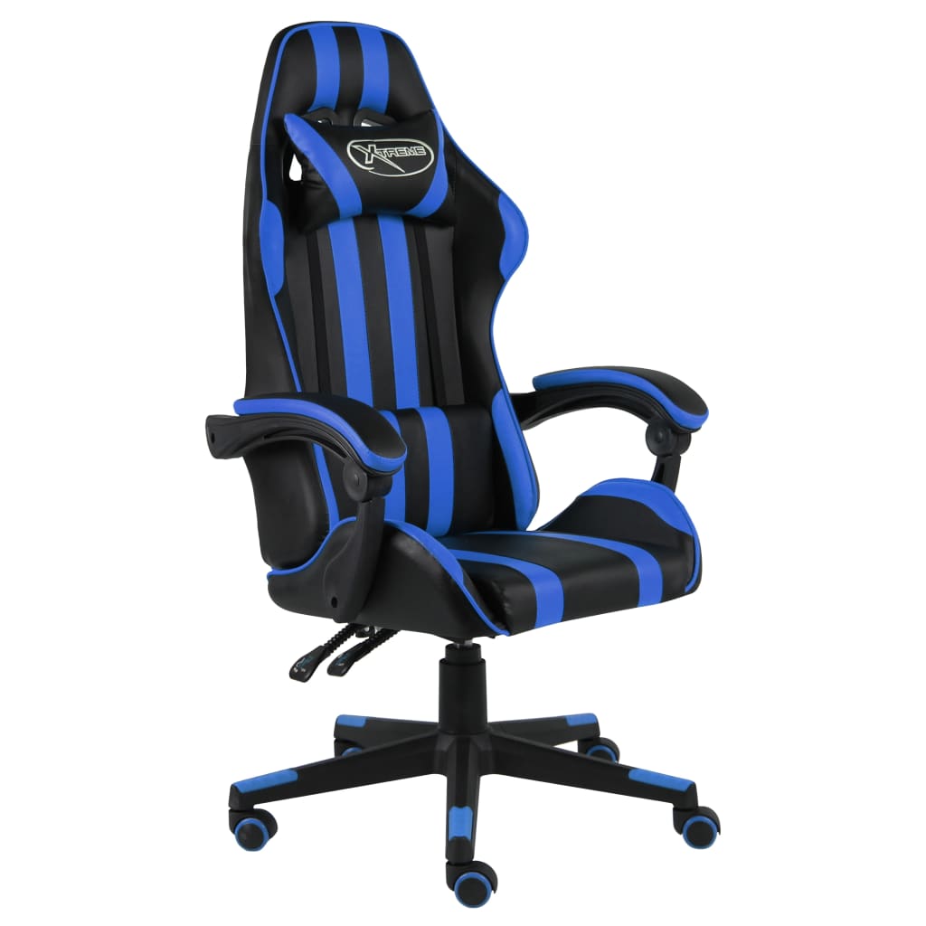 Fauteuil De Jeux Vidéo Noir Et Similicuir - www.minichezmoi.com
