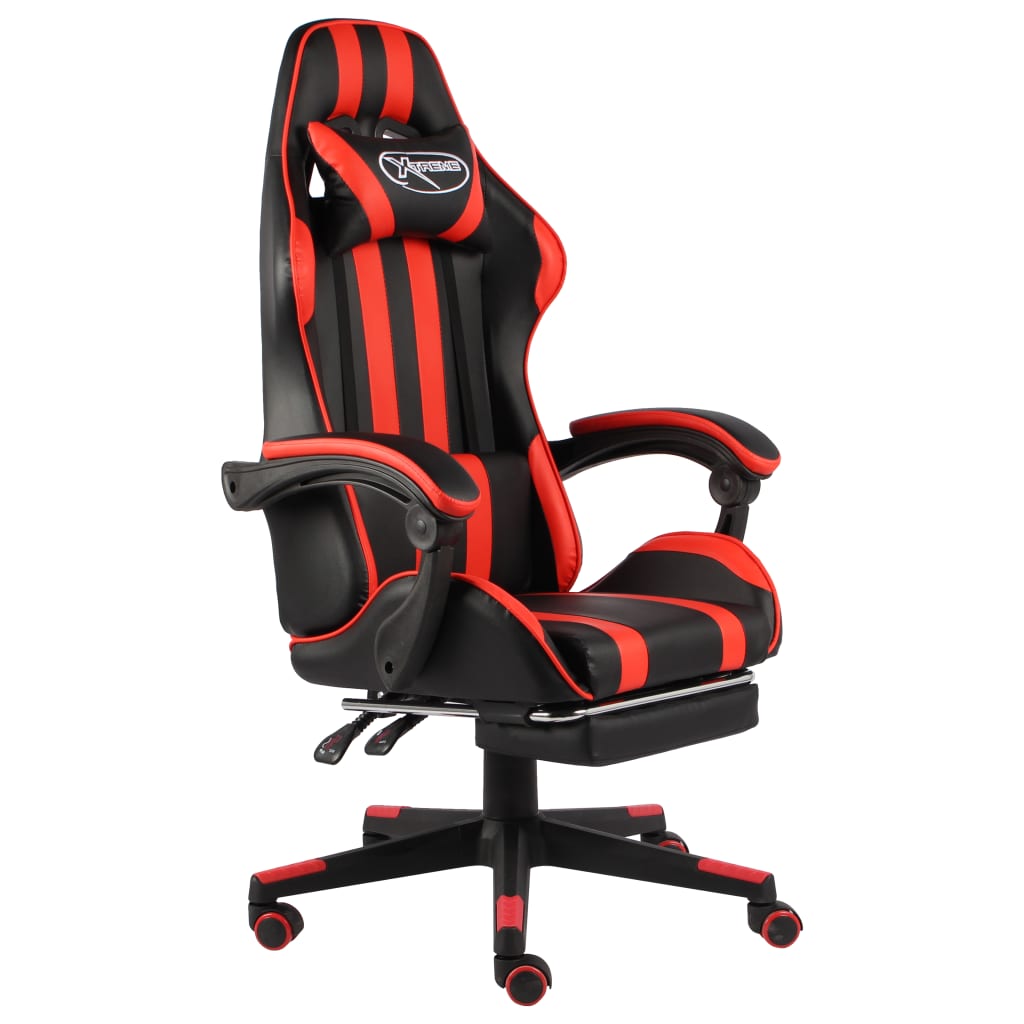 Fauteuil De Jeux Vidéo Noir Et Similicuir - www.minichezmoi.com
