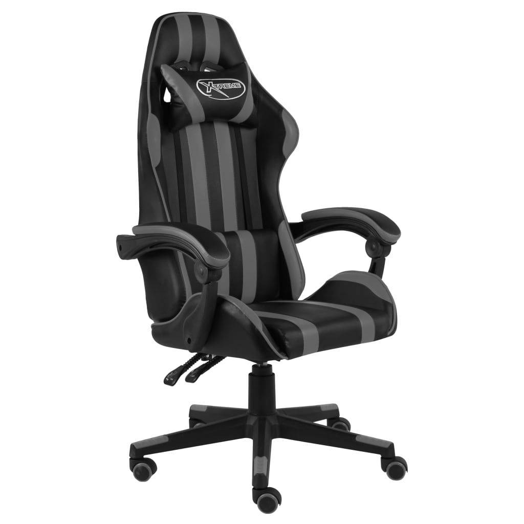 Fauteuil De Jeux Vidéo Noir Et Similicuir - www.minichezmoi.com