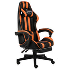 Fauteuil De Jeux Vidéo Noir Et Similicuir - www.minichezmoi.com