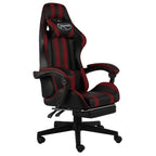 Fauteuil De Jeux Vidéo Noir Et Similicuir - www.minichezmoi.com