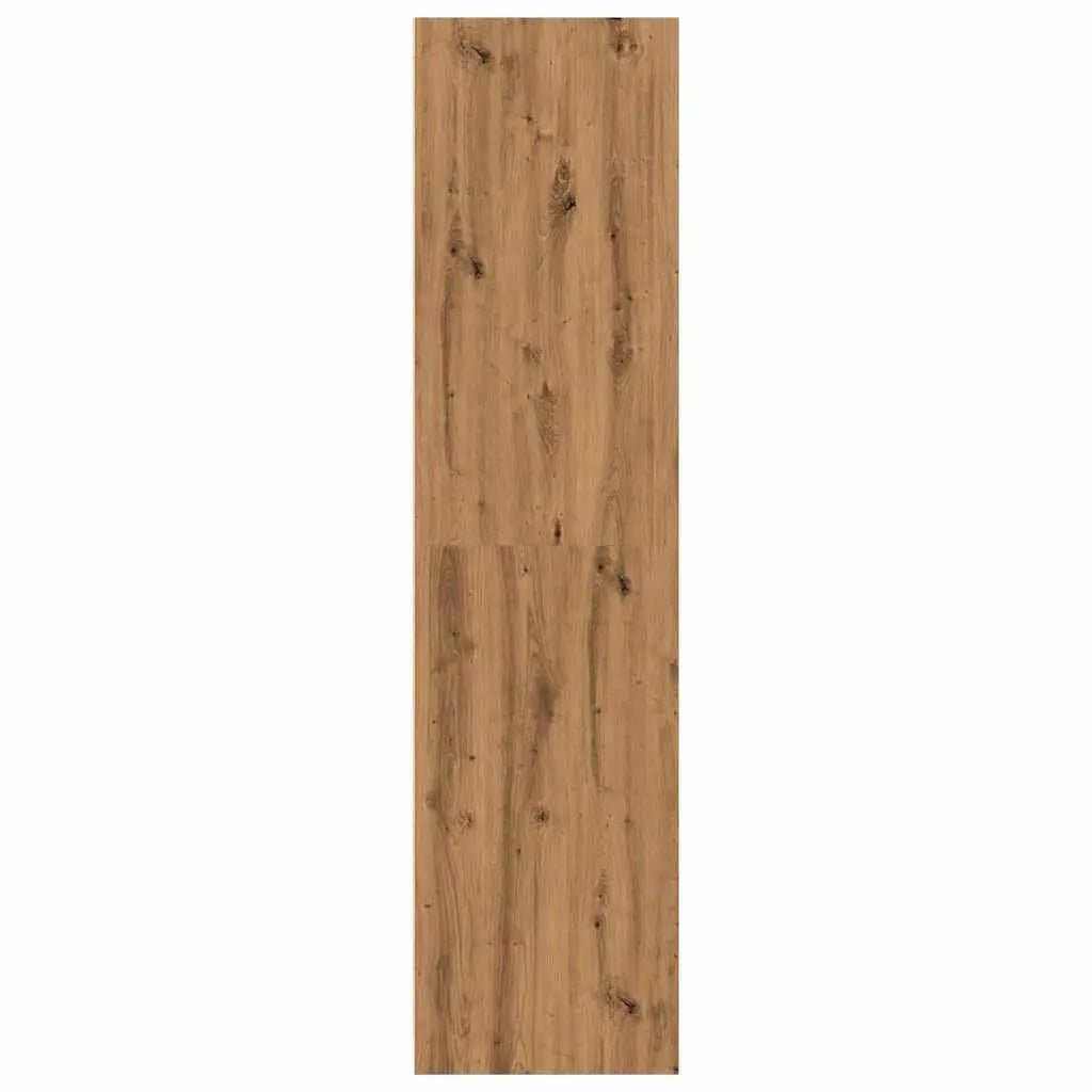 Garde - Robe Bois D'ingénierie Chêne Artisanal 80 X 50 X 200 - www.minichezmoi.com
