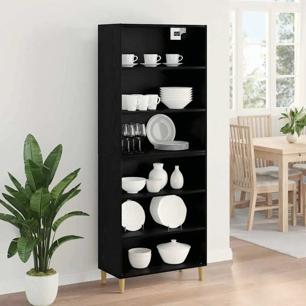 Haut Armoire 69,5 X 32,5 X 180 Cm Bois Robuste - www.minichezmoi.com