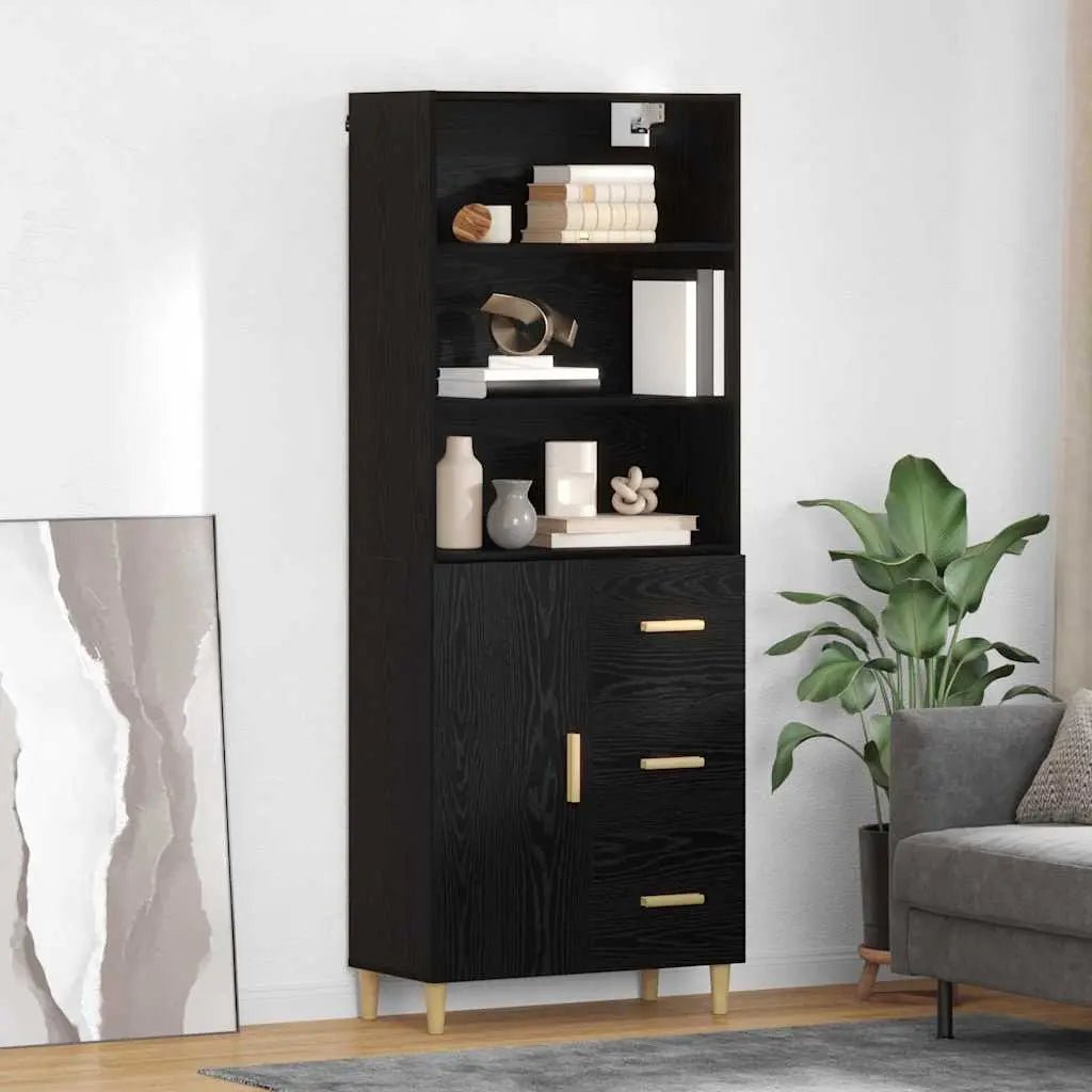 Haut Armoire 69,5 X 32,5 X 180 Cm Bois Robuste - www.minichezmoi.com