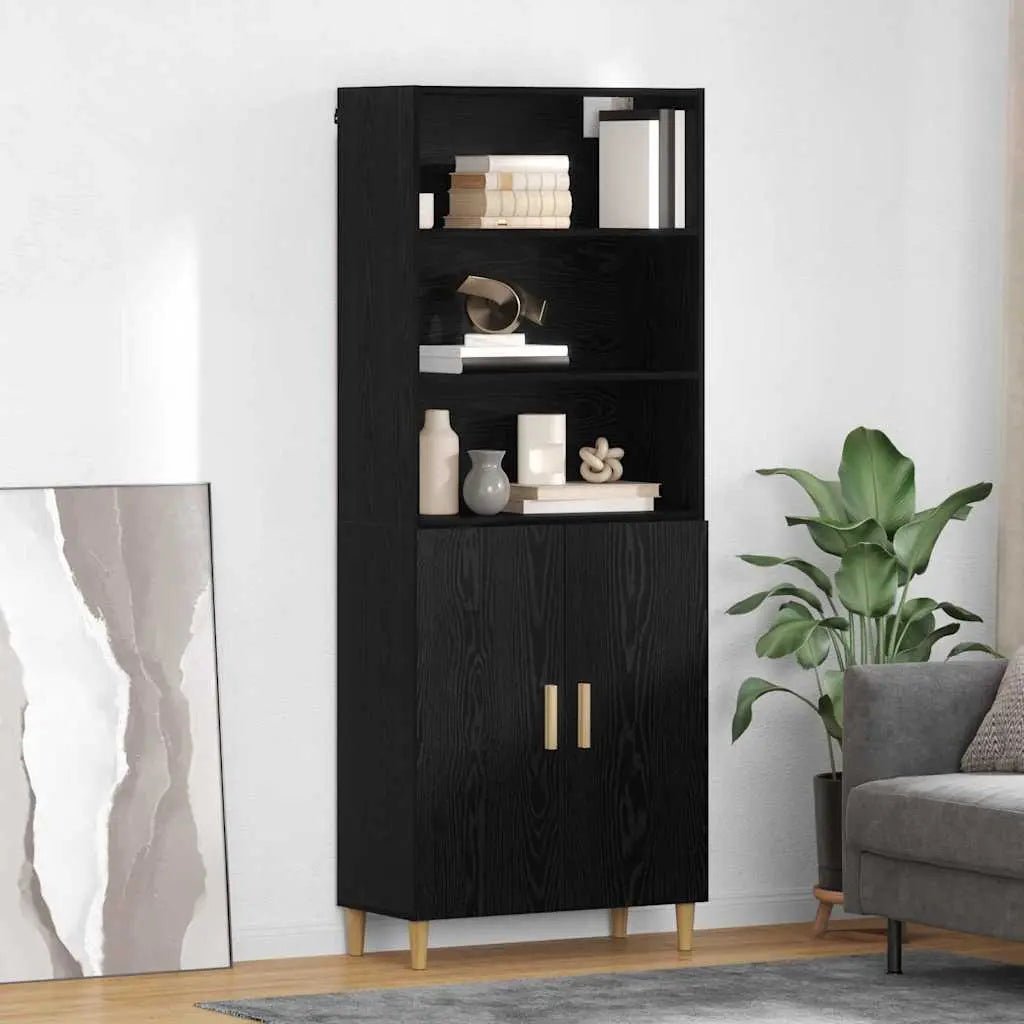Haut Armoire 69,5 X 32,5 X 180 Cm Bois Robuste - www.minichezmoi.com