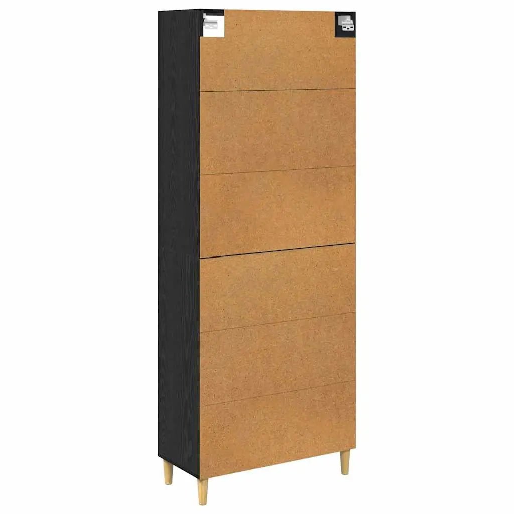Haut Armoire 69,5 X 32,5 X 180 Cm Bois Robuste - www.minichezmoi.com