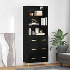 Haut Armoire 69,5 X 32,5 X 180 Cm Bois Robuste - www.minichezmoi.com